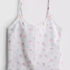 Dobby pamuklu çiçek desenli pijama kaşkorse Dobby pamuklu çiçek desenli pijama kaşkorse