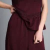 Dokulu düz paça saten pantolon Dokulu düz paça saten pantolon