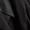 Dokulu çentikli yakalı blazer Dokulu çentikli yakalı blazer