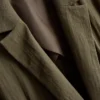 Dokulu çentikli yakalı blazer Dokulu çentikli yakalı blazer