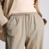 Dokulu geniş paça pantolon Dokulu geniş paça pantolon
