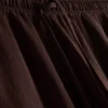 Dokulu geniş paça pantolon Dokulu geniş paça pantolon