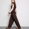 Dokulu harem pantolon Dokulu harem pantolon