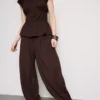 Dokulu harem pantolon Dokulu harem pantolon