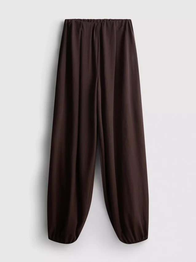 Dokulu harem pantolon Dokulu harem pantolon