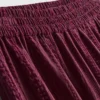 Dokulu çizgili geniş paça pantolon Dokulu çizgili geniş paça pantolon
