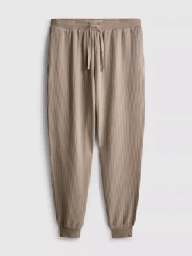 Dokulu çizgili pijama altları