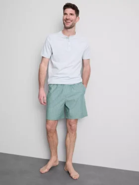 Dokulu kısa pijama takımı