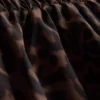 Dokuma leopar desenli koşu şortu Dokuma leopar desenli koşu şortu