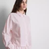 Dokuma pamuklu oxford pijama gömleği Dokuma pamuklu oxford pijama gömleği