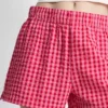 Dokuma pamuklu pijama şortu Dokuma pamuklu pijama şortu