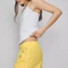 Dokuma pamuklu pijama şortu Dokuma pamuklu pijama şortu
