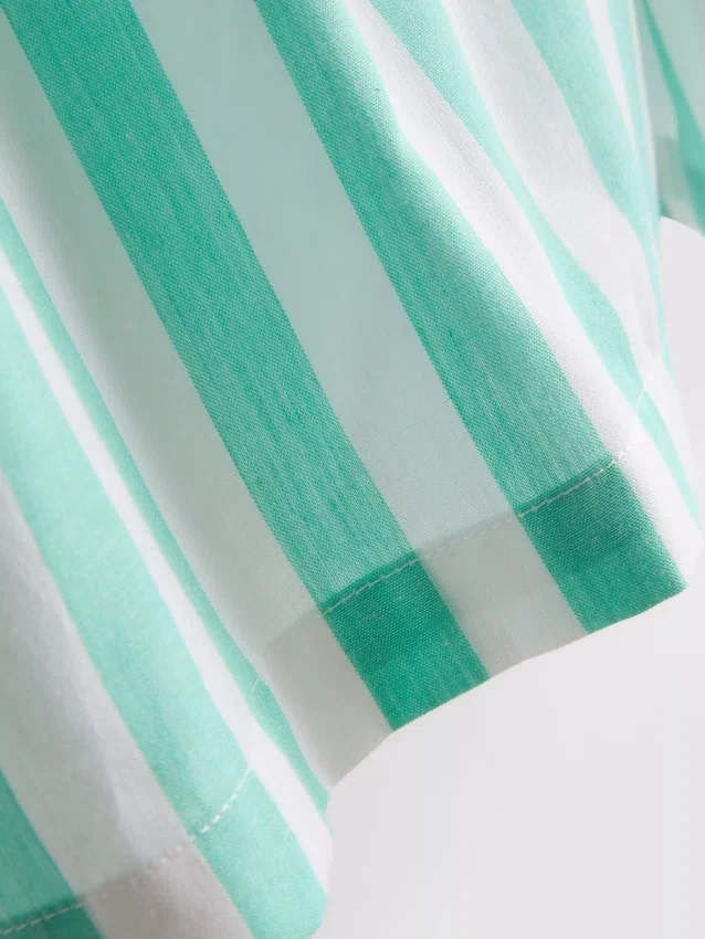 Dokuma pamuklu pijama şortu Dokuma pamuklu pijama şortu