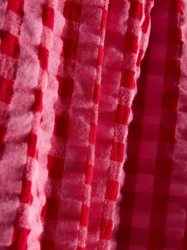 Dokuma pamuklu pijama şortu Dokuma pamuklu pijama şortu