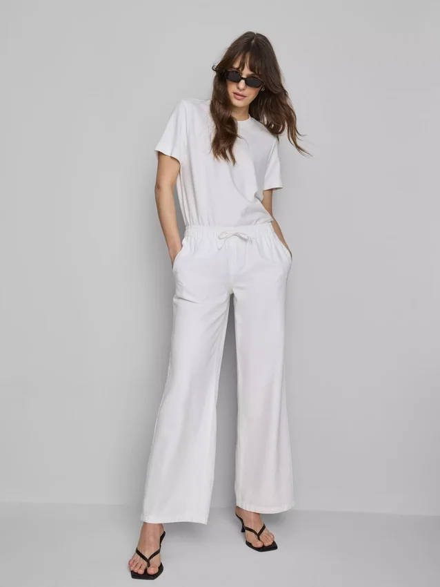 Düz paça denim eşofman altı Düz paça denim eşofman altı