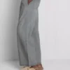 Düz paça denim eşofman altı Düz paça denim eşofman altı