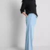Düz paça denim eşofman altı Düz paça denim eşofman altı