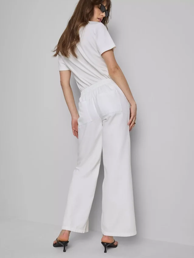 Düz paça denim eşofman altı Düz paça denim eşofman altı