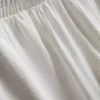 Elastik bel, geniş paça pantolon Elastik bel, geniş paça pantolon