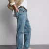 Esnek düz paça jean Esnek düz paça jean