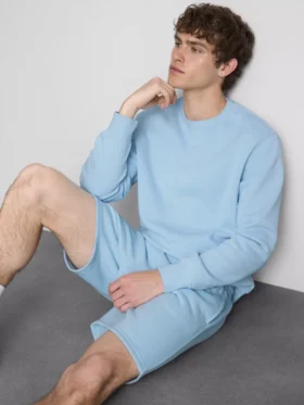 Essential bisiklet yaka sweatshirt