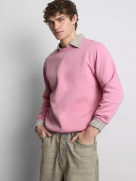 Essential bisiklet yaka sweatshirt
