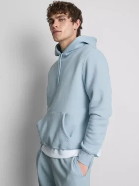 Essential büzgülü kapüşonlu sweatshirt