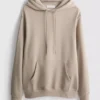 Essential büzgülü kapüşonlu sweatshirt Essential büzgülü kapüşonlu sweatshirt