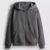 Essential fermuarlı kapüşonlu sweatshirt Essential fermuarlı kapüşonlu sweatshirt