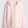 Essential fermuarlı kapüşonlu sweatshirt Essential fermuarlı kapüşonlu sweatshirt