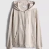 Essential fermuarlı kapüşonlu sweatshirt Essential fermuarlı kapüşonlu sweatshirt