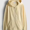 Essential fermuarlı kapüşonlu sweatshirt Essential fermuarlı kapüşonlu sweatshirt