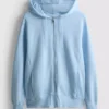 Essential fermuarlı kapüşonlu sweatshirt Essential fermuarlı kapüşonlu sweatshirt