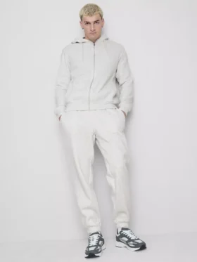 Fermuarlı kapüşonlu sweatshirt