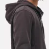 Fermuarlı kapüşonlu sweatshirt