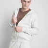 Fermuarlı kapüşonlu sweatshirt Fermuarlı kapüşonlu sweatshirt