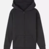 Fermuarlı kapüşonlu sweatshirt