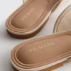 Fiyonk detaylı balerin sandaletleri