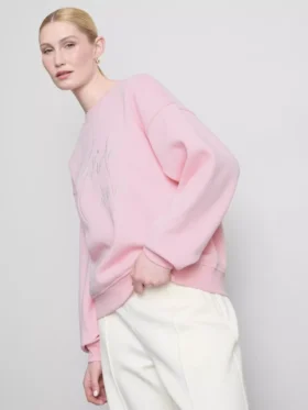 Gelin partisi sloganlı sweatshirt