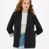 Geniş kesim blazer ceket Geniş kesim blazer ceket