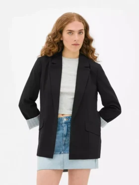 Geniş kesim blazer ceket