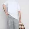 Geniş kesim kısa kollu şort Geniş kesim kısa kollu şort