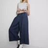 Geniş paça culotte Jean Geniş paça culotte Jean