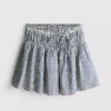 Gingham desenli skater mini etek Gingham desenli skater mini etek