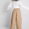 Gündelik geniş paça pantolon Gündelik geniş paça pantolon
