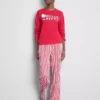 Hello Kitty çizgili pijama takımı Hello Kitty çizgili pijama takımı