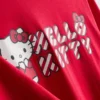 Hello Kitty çizgili pijama takımı Hello Kitty çizgili pijama takımı