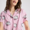Hello Kitty kısa boyfriend şortlu pijama Hello Kitty kısa boyfriend şortlu pijama
