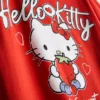 Hello Kitty pamuklu rahat çilekli tişört Hello Kitty pamuklu rahat çilekli tişört