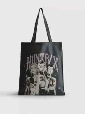 Huntr/x grafik desenli bez çanta